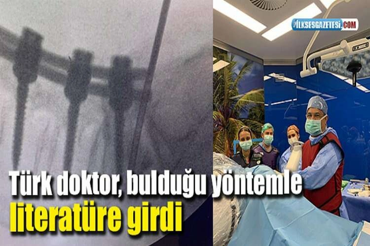 Türk doktor, bulduğu yöntemle literatüre girdi haberinin görseli