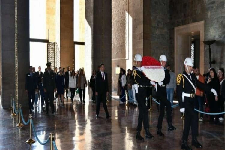 EGİAD Anıtkabir’de Atatürk’ün Huzurunda haberinin görseli