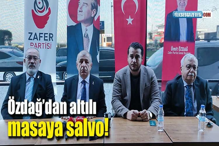 Özdağ’dan altılı masaya salvo! haberinin görseli