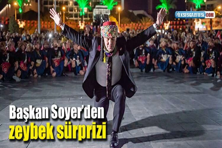 Başkan Soyer’den zeybek sürprizi haberinin görseli