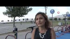 İzmir'de e-skuter park alanları oluşturuldu