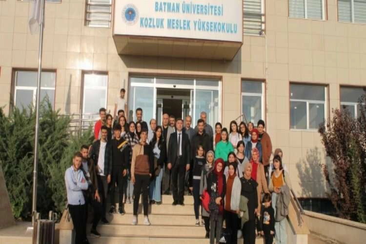Rektör Demir Kozluk Meslek Yüksekokulunu Ziyaret Etti haberinin görseli