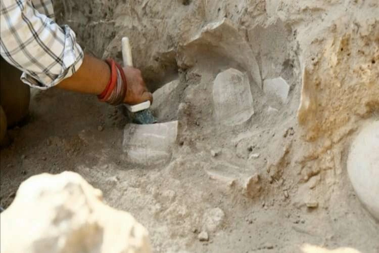 Tatarlı Höyük'te Helenistik Dönem dokuma tezgahlarına ait buluntulara ulaşıldı haberinin görseli
