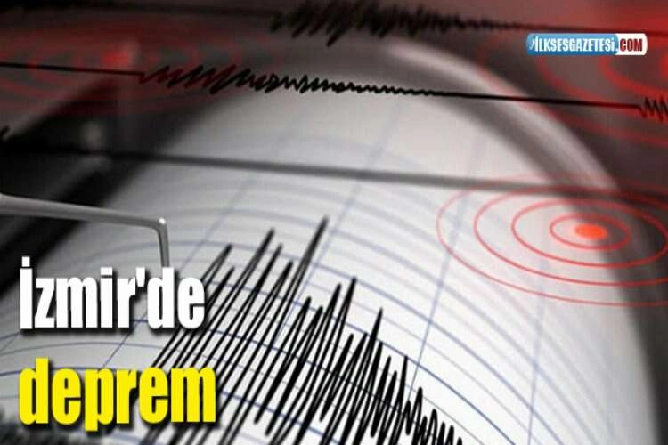 İzmir'de deprem haberinin görseli
