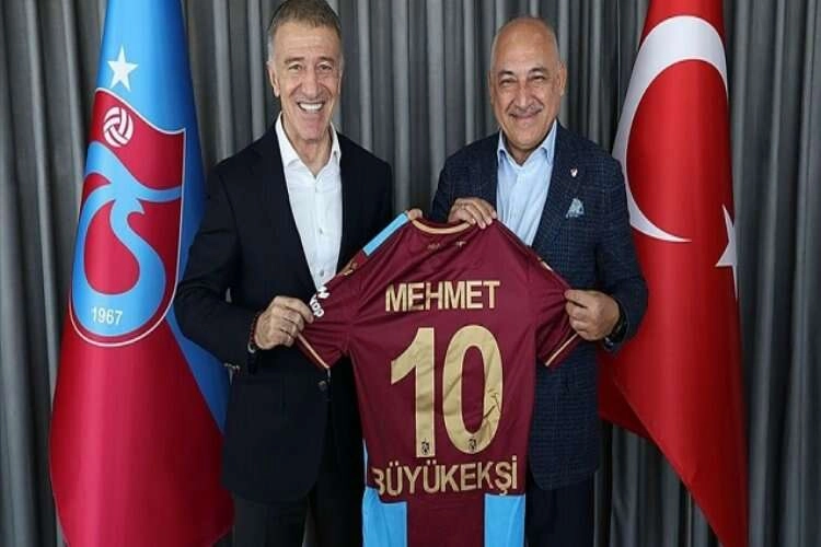 TFF Başkanı Mehmet Büyükekşi, Trabzonspor Kulübünü ziyaret etti haberinin görseli