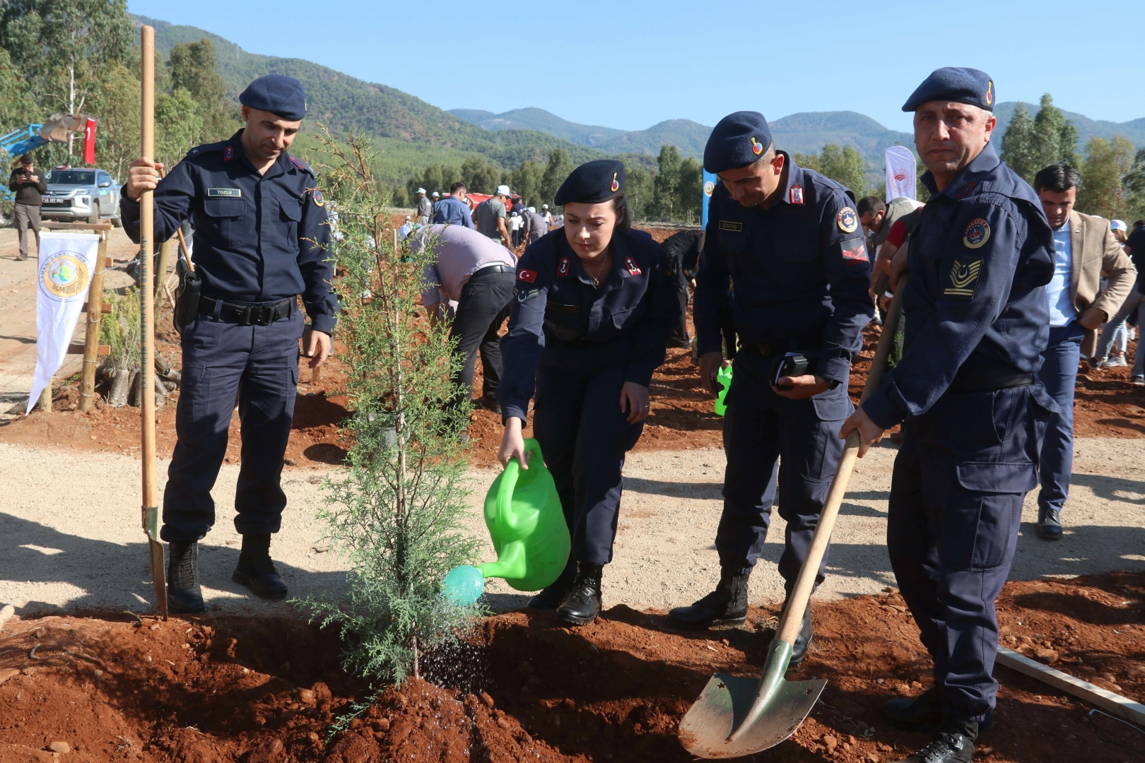 Milli Ağaçlandırma Günü'nde fidan dikim etkinliği gerçekleştirildi