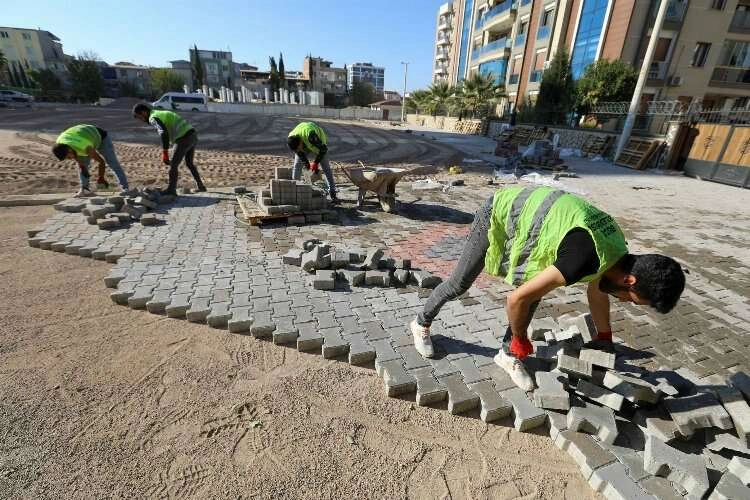 Buca’da yol ve otopark çalışmaları kesintisiz sürüyor haberinin görseli