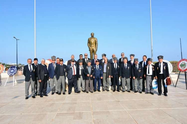 Torbalı'nın gazileri 48 yıl sonra barış götürdükleri topraklarda haberinin görseli