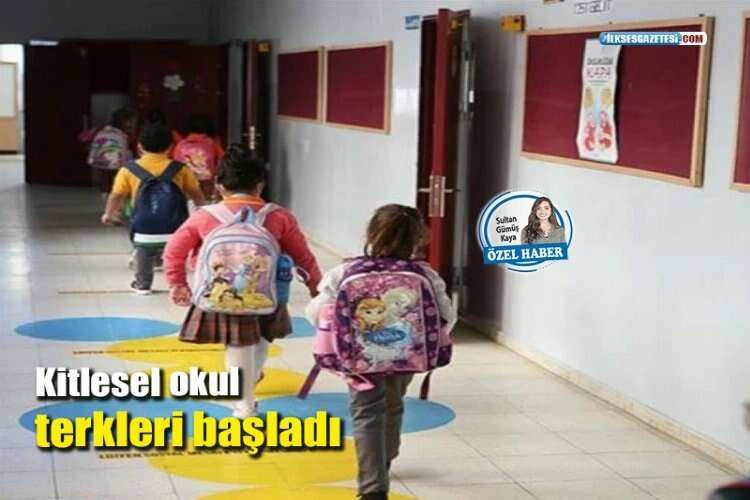 Kitlesel okul terkleri başladı haberinin görseli
