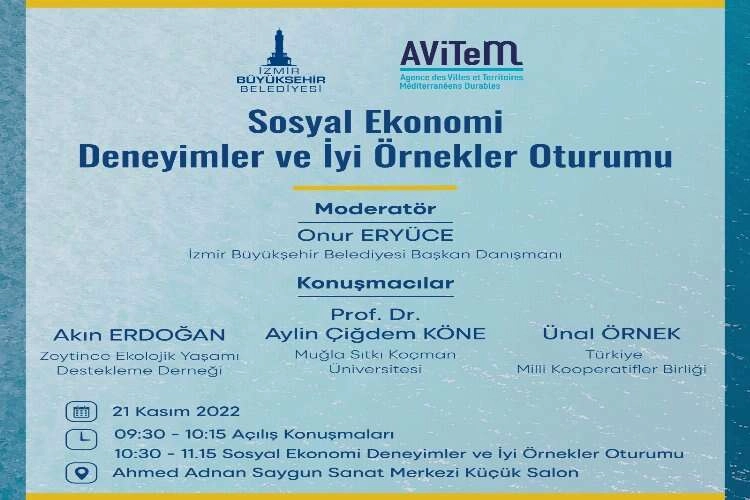 Akdeniz Sürdürülebilir Kent ve Bölgeleri Ajansı semineri İzmir’de yapılacak haberinin görseli
