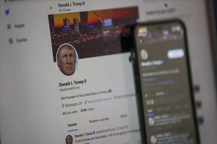 Elon Musk, Donald Trump’ın Twitter hesabını açtı haberinin görseli