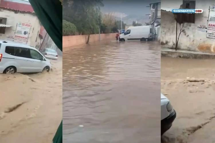 İzmir'i yine sağanak vurdu