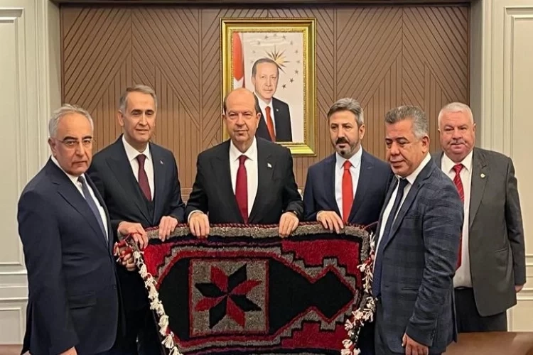 KKTC Cumhurbaşkanı Ersin Tatar, GAP Gazeteciler Birliği’nin davetlisi olarak Adıyaman’a geldi haberinin görseli