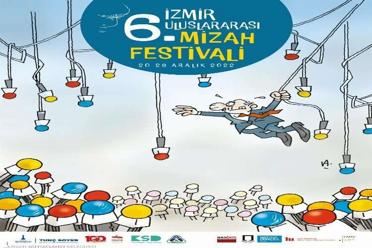 6. İzmir Mizah Festivali’nin teması siyaset haberinin görseli