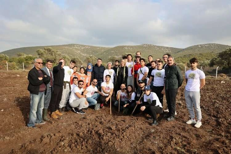 Sakız ağaçları Urla’da yeniden can buluyor haberinin görseli