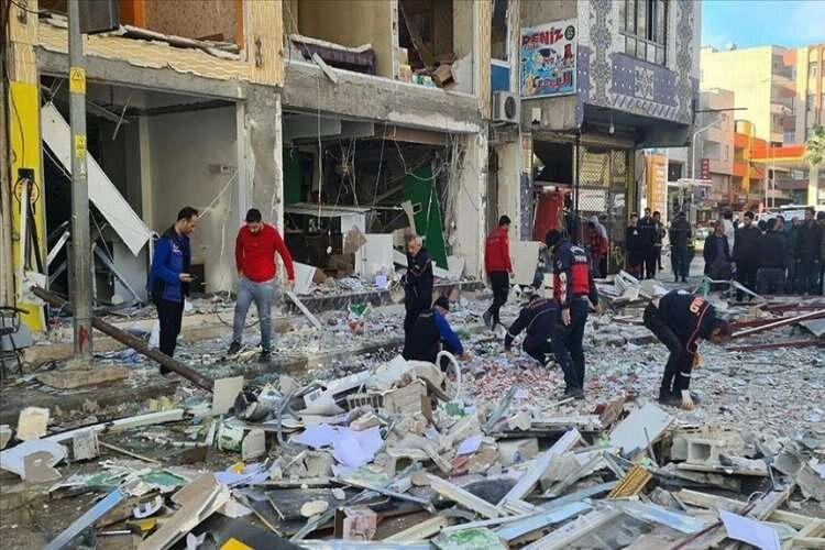 Şanlıurfa'da iş yerinde meydana gelen patlamada 4 kişi yaralandı haberinin görseli