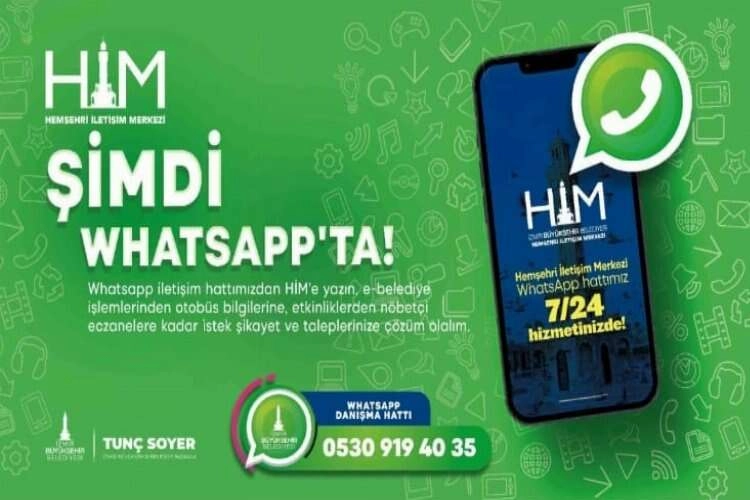 İzmir Büyükşehir Belediyesi artık WhatsApp’ta haberinin görseli