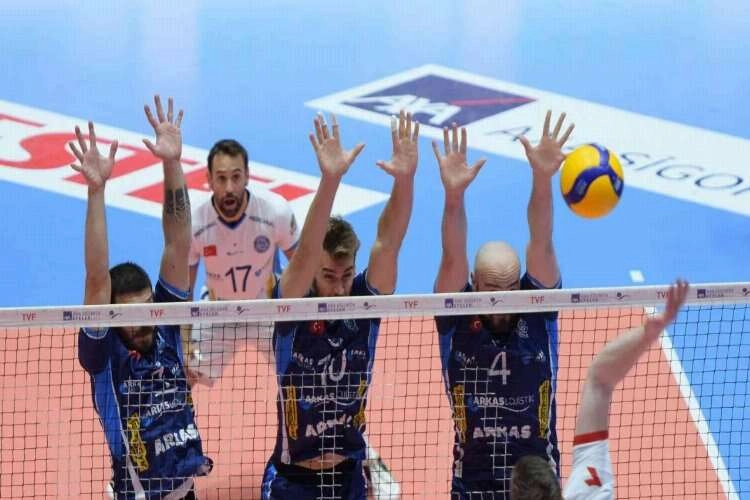 AXA Sigorta Efeler Ligi: Arkas Spor: 3 - Spor Toto: 0 haberinin görseli