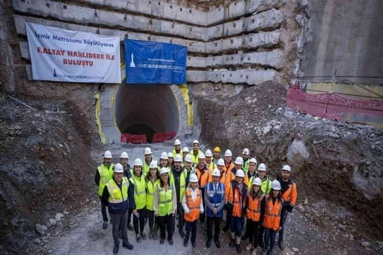 Narlıdere Metrosu’nda sona doğru haberinin görseli