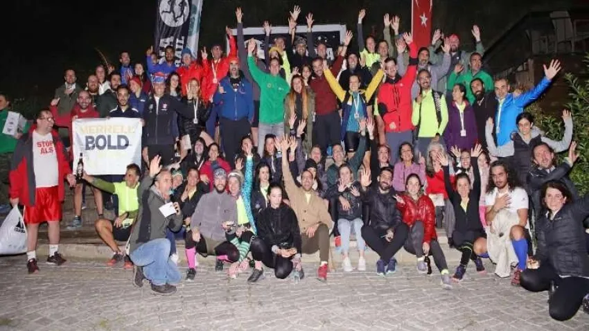 Narlıdere, Smyrna Night Trail'e ev sahipliği yaptı