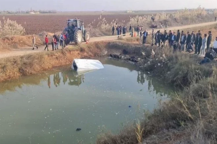 Şanlıurfa'da su kanalına düşen minibüste 9 kaçak göçmen öldü haberinin görseli