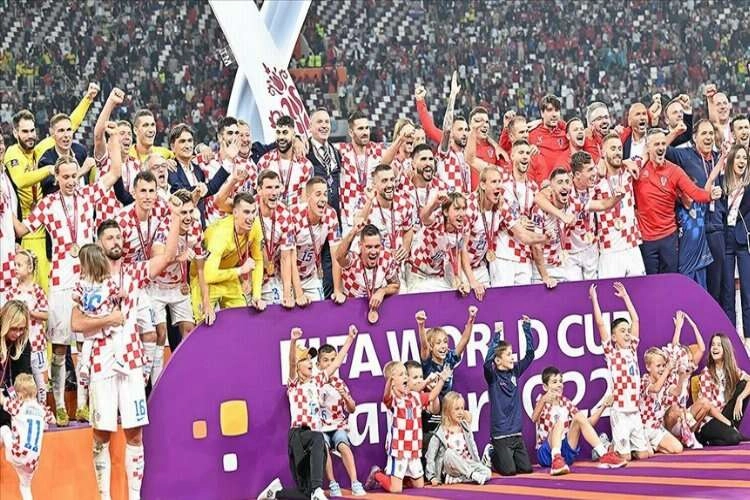 Hırvatistan 2022 Dünya Kupası'nı üçüncü tamamladı haberinin görseli