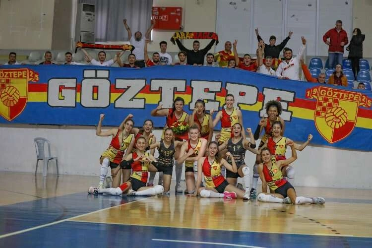 Göztepe Voleybol, Çanakkale'den mutlu döndü haberinin görseli