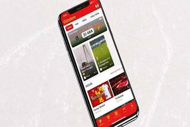 Göztepe, mobil uygulamasını yeniledi haberinin görseli