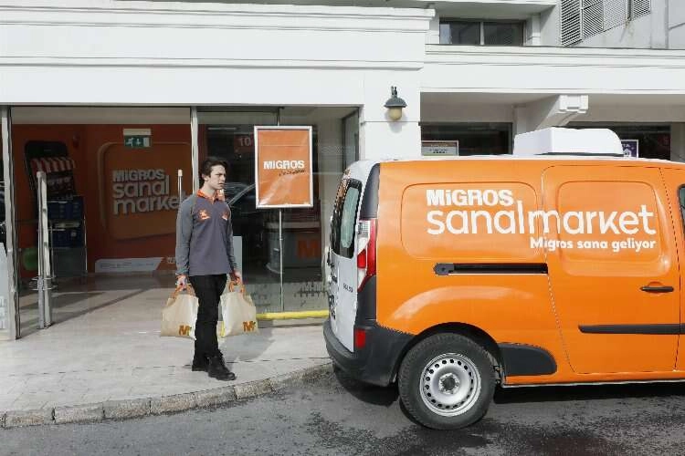Migros’tan e-ticaret operasyonlarında poşetsiz teslimat uygulaması haberinin görseli