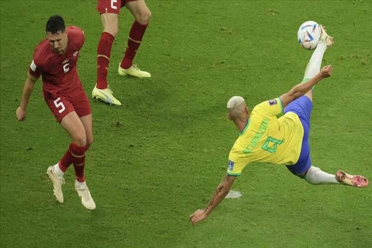 Dünya Kupası'nın en güzel golü Richarlison'dan haberinin görseli