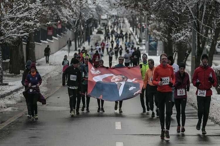87. Büyük Atatürk Koşusu, 25 Aralık Pazar günü yapılacak haberinin görseli