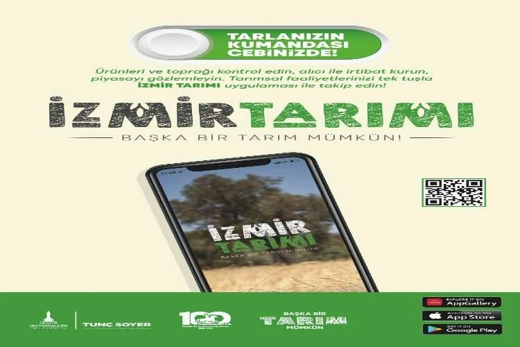 İzmir Tarımı mobil uygulaması 2022’nin en iyi projesi seçildi haberinin görseli