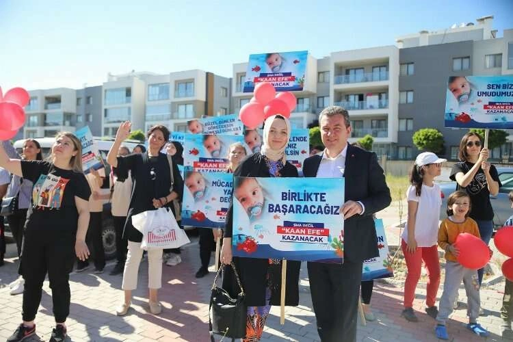 SMA hastası Kaan Efe’nin tedavisi için gereken para toplandı haberinin görseli