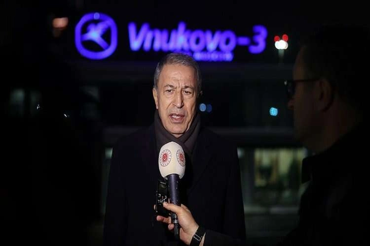 Bakan Akar: Suriye sorununun bütüncül şekilde çözülmesi gerektiğini vurguladık haberinin görseli