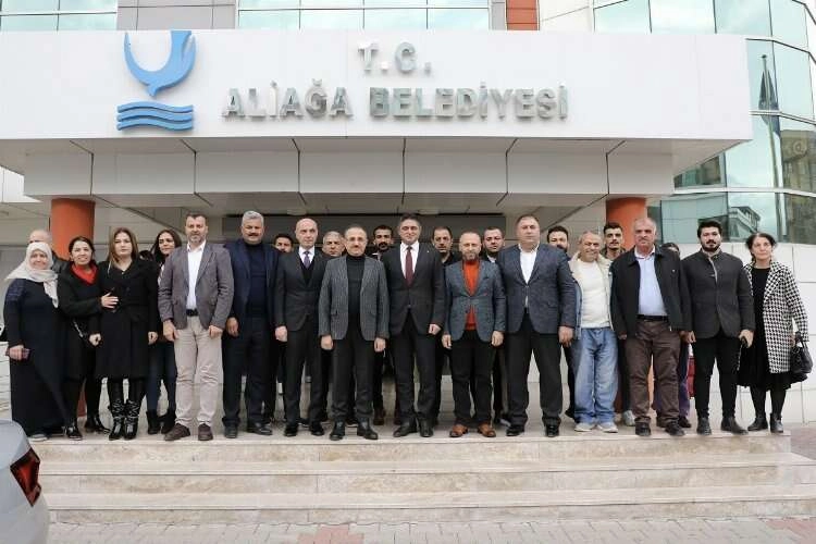 Başkan Sürekli, Menemen’de de belediye başkanlarıyla buluştu haberinin görseli