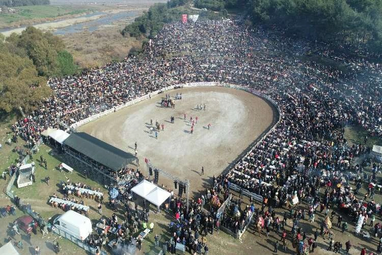 41. Uluslararası Efes Selçuk Deve Güreşleri Festivali sona erdi haberinin görseli