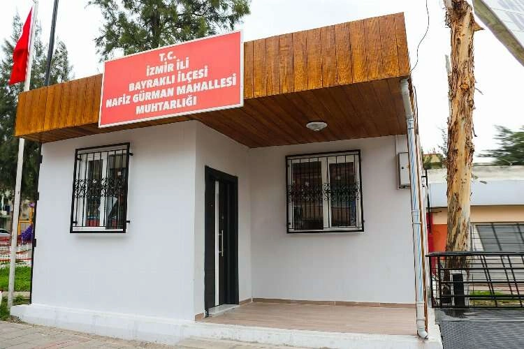 Bayraklı’da muhtarlık binaları yenileniyor haberinin görseli