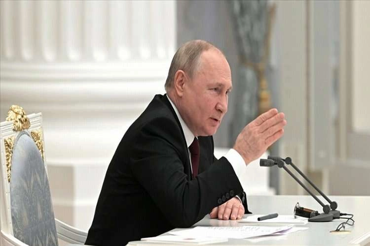 Putin, Ukrayna’daki savaşla ilgili Güvenlik Konseyini topladı haberinin görseli