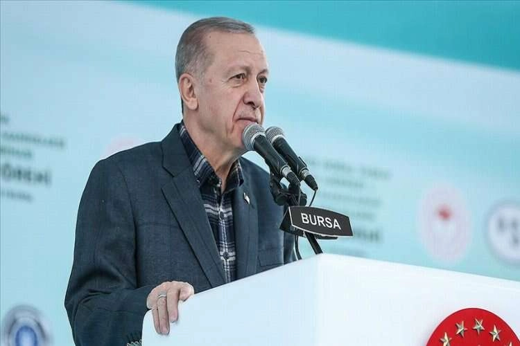 Cumhurbaşkanı Erdoğan: Kuraklık var, çare bizim de yaptığımız gibi baraj haberinin görseli