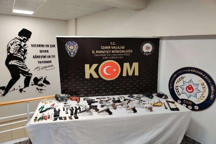 Silah ticareti yapan şahsa operasyon haberinin görseli