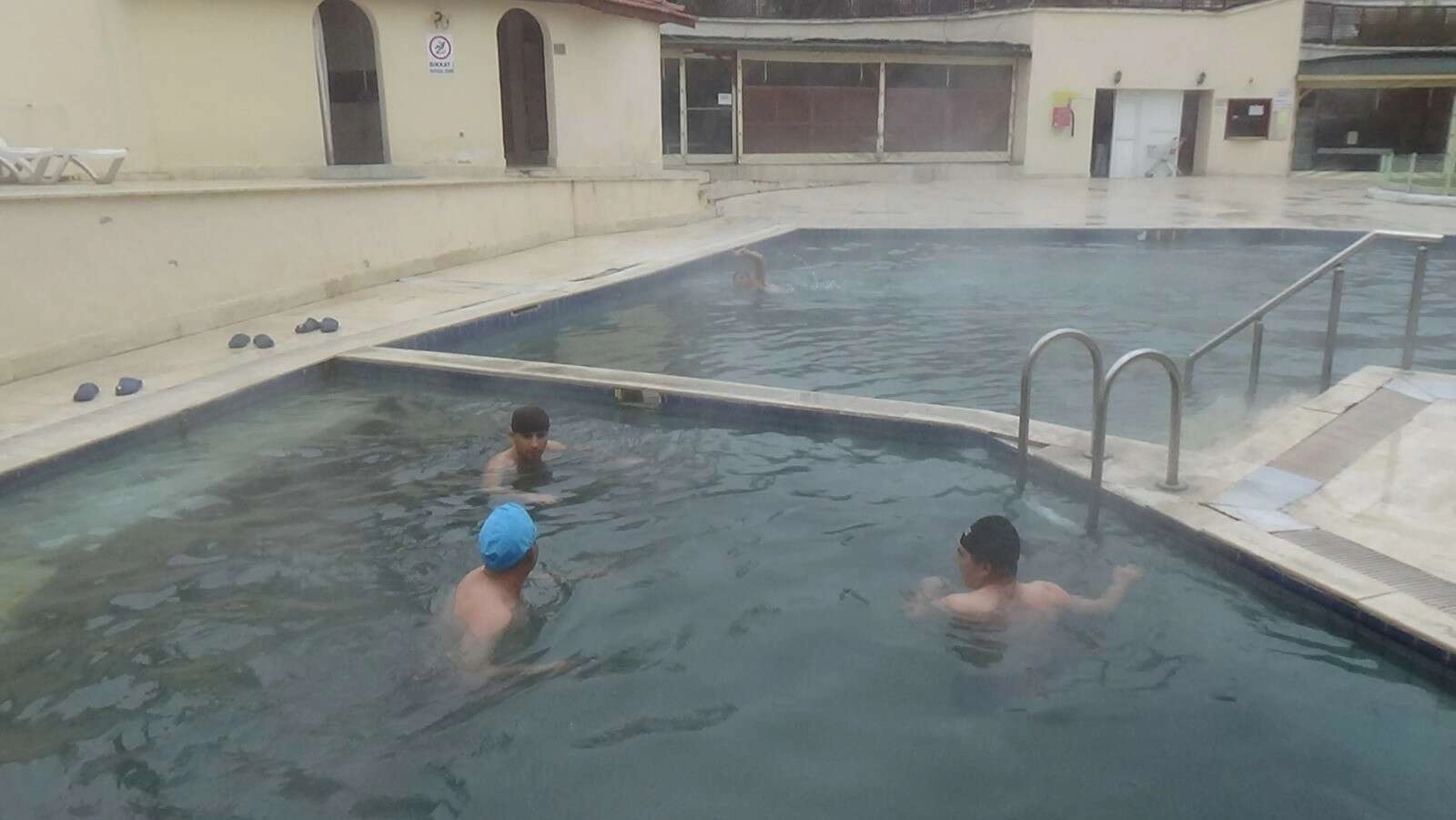 Yosun havuzu ve kaplıca merkezi şifa dağıtıyor