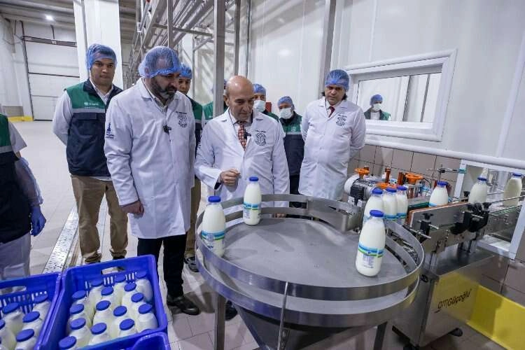 Bayındır Süt İşleme Fabrikası’nda test üretimi başladı