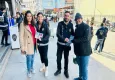İzmir'de polis ekipleri vatandaşları KADES hakkında bilgilendirdi