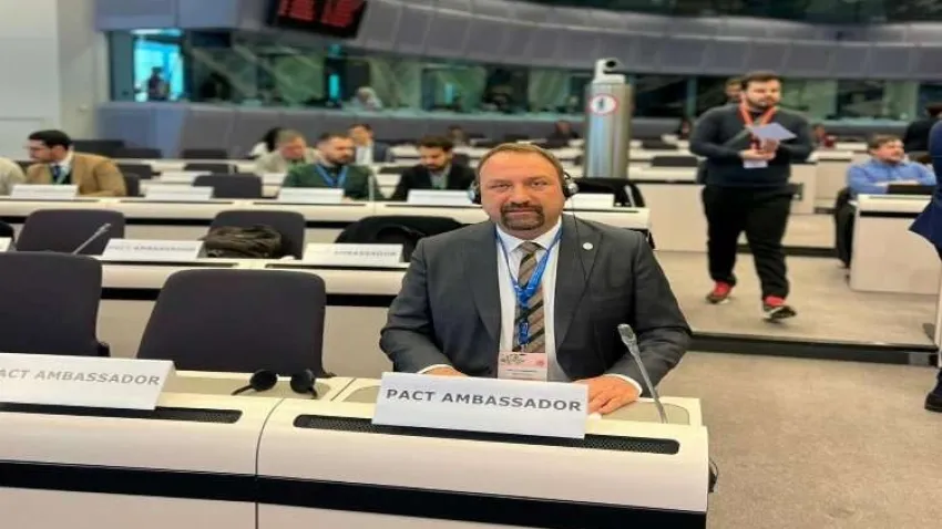 Başkan Gümrükçü, Türkiye’yi temsil etti