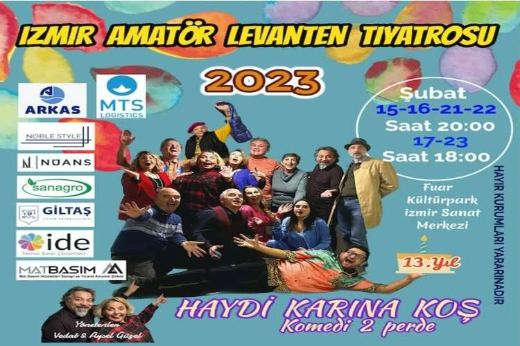 13. yıla özel tiyatro: Haydi Karına Koş haberinin görseli