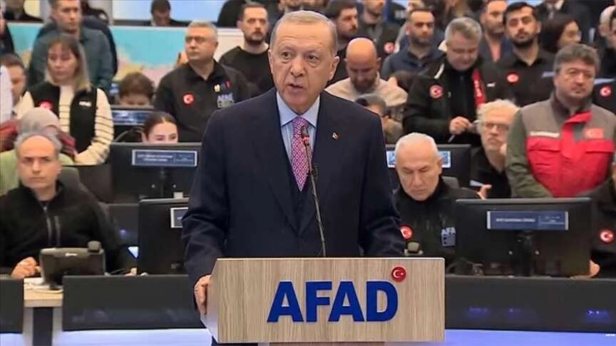 Erdoğan'dan deprem açıklaması: Ölü ve yaralı rakamının nereye kadar yükseleceğini bilmiyoruz