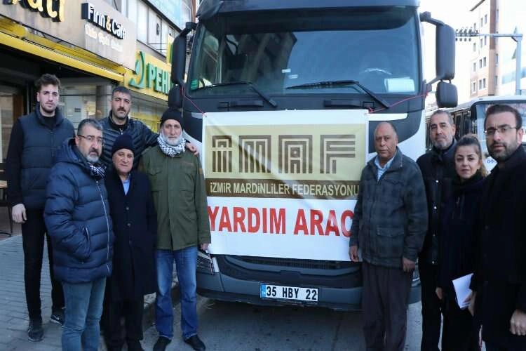 İMAF’tan yardım seferberliği: Deprem bölgesine 1 tır yolladık haberinin görseli
