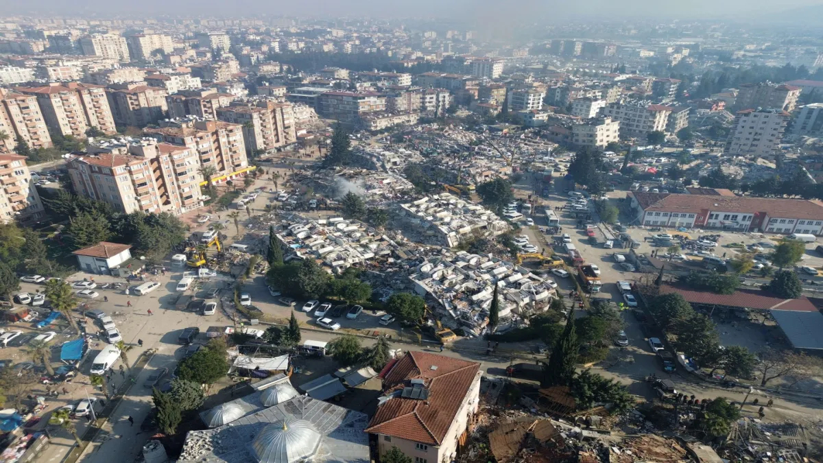 Hatay'ın acı tablosu şehir viraneye döndü - 511