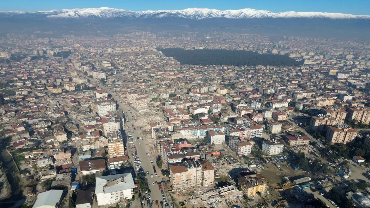 Hatay'ın acı tablosu şehir viraneye döndü - 1611