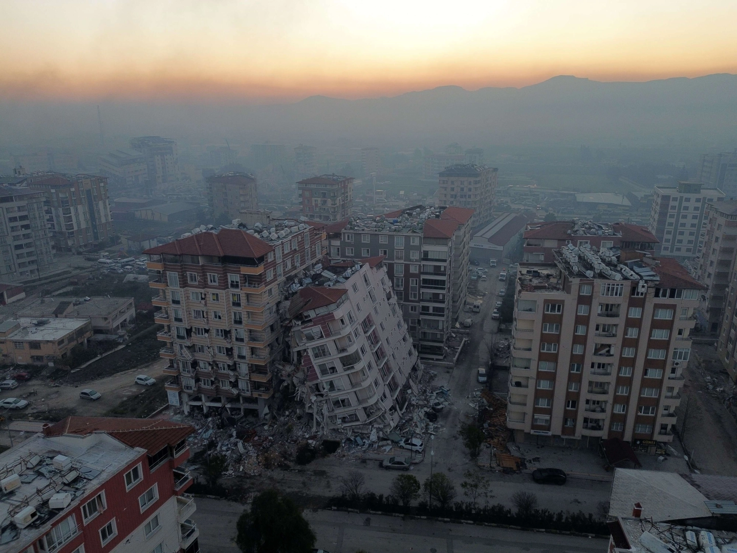 Hatay'ın acı tablosu şehir viraneye döndü